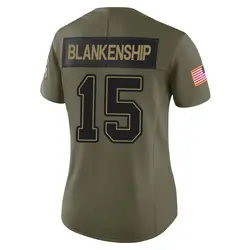 Nike Rodrigo Blankenship Tampa Bay Buccaneers Limited Olive 2025 Salute to Service Jersey - Women's