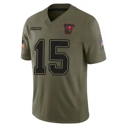 Nike Rodrigo Blankenship Tampa Bay Buccaneers Limited Olive 2025 Salute to Service Jersey - Youth