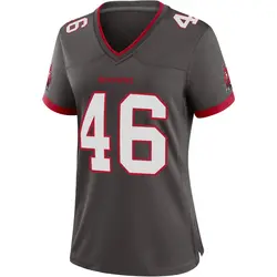 Nike Roman Parodie Tampa Bay Buccaneers Game Pewter Alternate Jersey - Women's