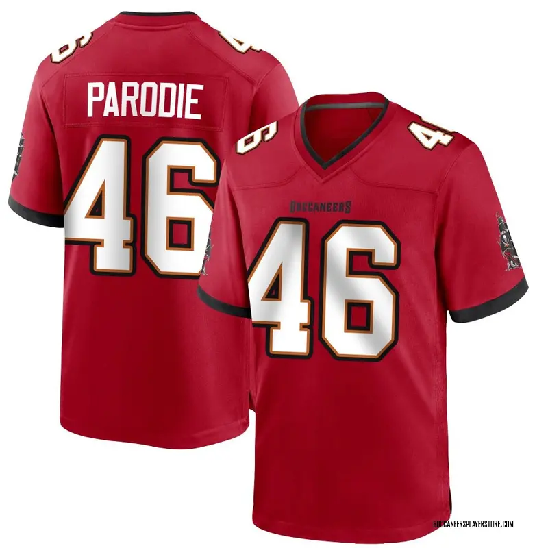 Nike Roman Parodie Tampa Bay Buccaneers Game Red Team Color Jersey - Youth