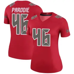 Nike Roman Parodie Tampa Bay Buccaneers Legend Red Color Rush Jersey - Women's