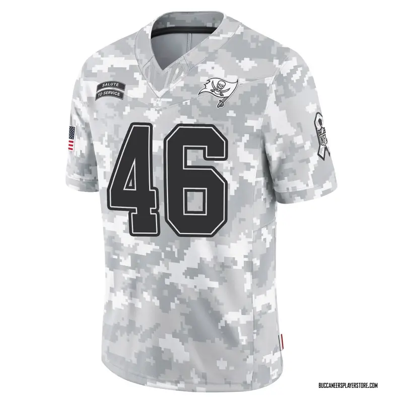 Nike Roman Parodie Tampa Bay Buccaneers Limited Arctic Camo 2024 Salute to Service Jersey - Men's