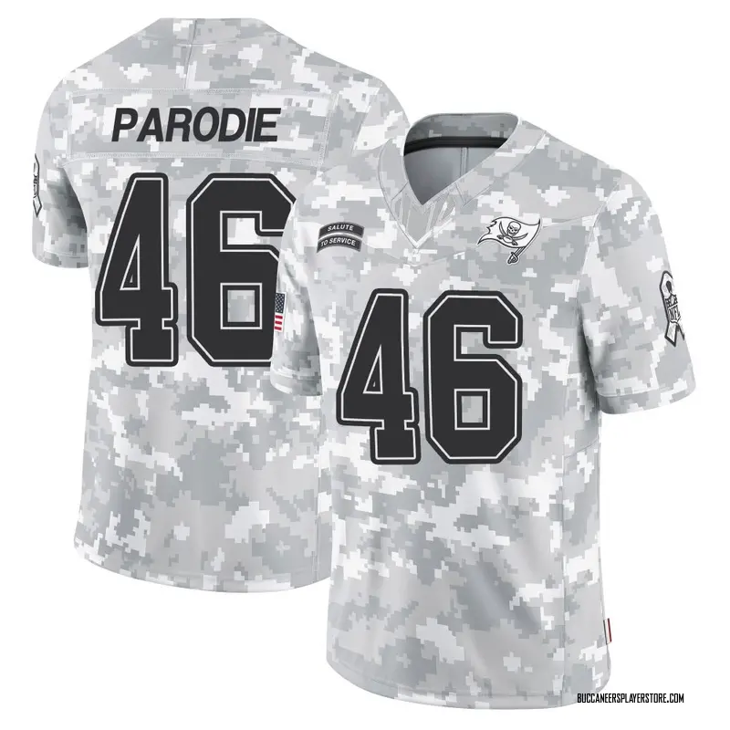 Nike Roman Parodie Tampa Bay Buccaneers Limited Arctic Camo 2024 Salute to Service Jersey - Youth