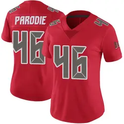 Nike Roman Parodie Tampa Bay Buccaneers Limited Red Color Rush Jersey - Women's