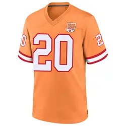 Nike Ronde Barber Tampa Bay Buccaneers Game Cream sicle 50th Season Jersey - Youth