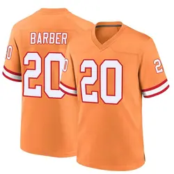 Nike Ronde Barber Tampa Bay Buccaneers Game Orange Throwback Jersey - Men's