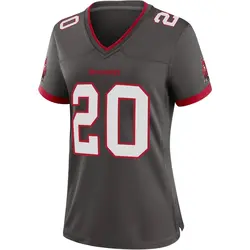 Nike Ronde Barber Tampa Bay Buccaneers Game Pewter Alternate Jersey - Women's