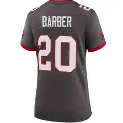 Nike Ronde Barber Tampa Bay Buccaneers Game Pewter Alternate Jersey - Women's