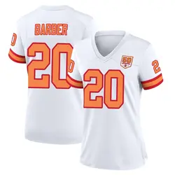 Nike Ronde Barber Tampa Bay Buccaneers Game White '76 50th Season Jersey - Women's