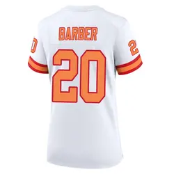 Nike Ronde Barber Tampa Bay Buccaneers Game White '76 50th Season Jersey - Women's