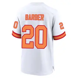 Nike Ronde Barber Tampa Bay Buccaneers Game White '76 Jersey - Men's