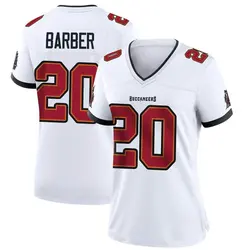 Nike Ronde Barber Tampa Bay Buccaneers Game White Jersey - Women's