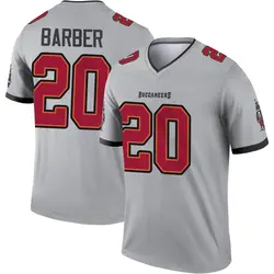 Nike Ronde Barber Tampa Bay Buccaneers Legend Gray Inverted Jersey - Youth