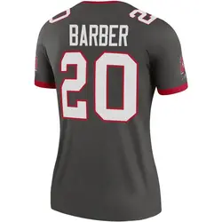 Nike Ronde Barber Tampa Bay Buccaneers Legend Pewter Alternate Jersey - Women's
