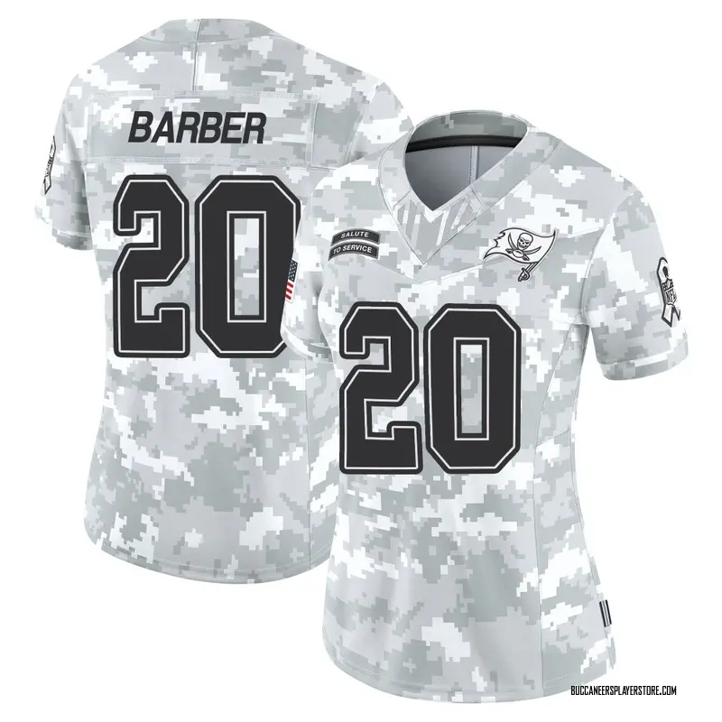 Nike Ronde Barber Tampa Bay Buccaneers Limited Arctic Camo 2024 Salute to Service Jersey - Women's