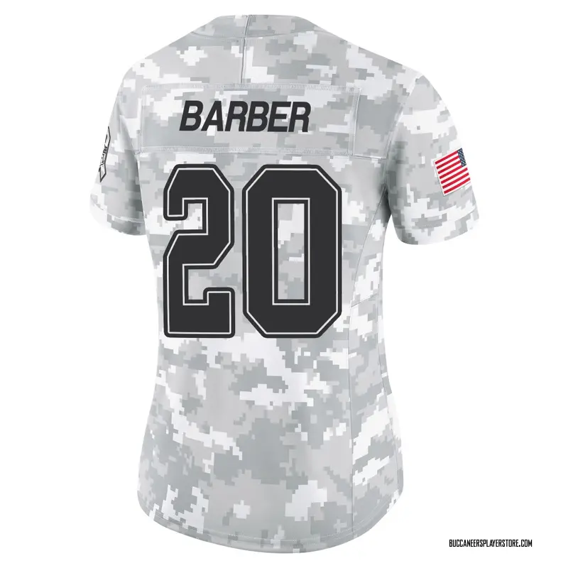 Nike Ronde Barber Tampa Bay Buccaneers Limited Arctic Camo 2024 Salute to Service Jersey - Women's