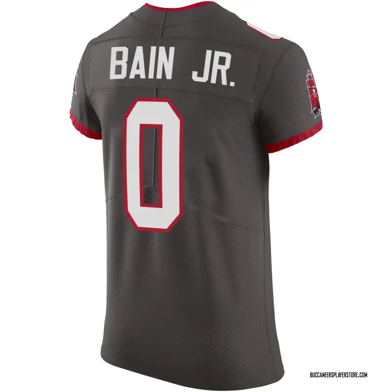 Nike Rueben Bain Jr. Tampa Bay Buccaneers Elite Pewter Alternate Vapor Jersey - Men's