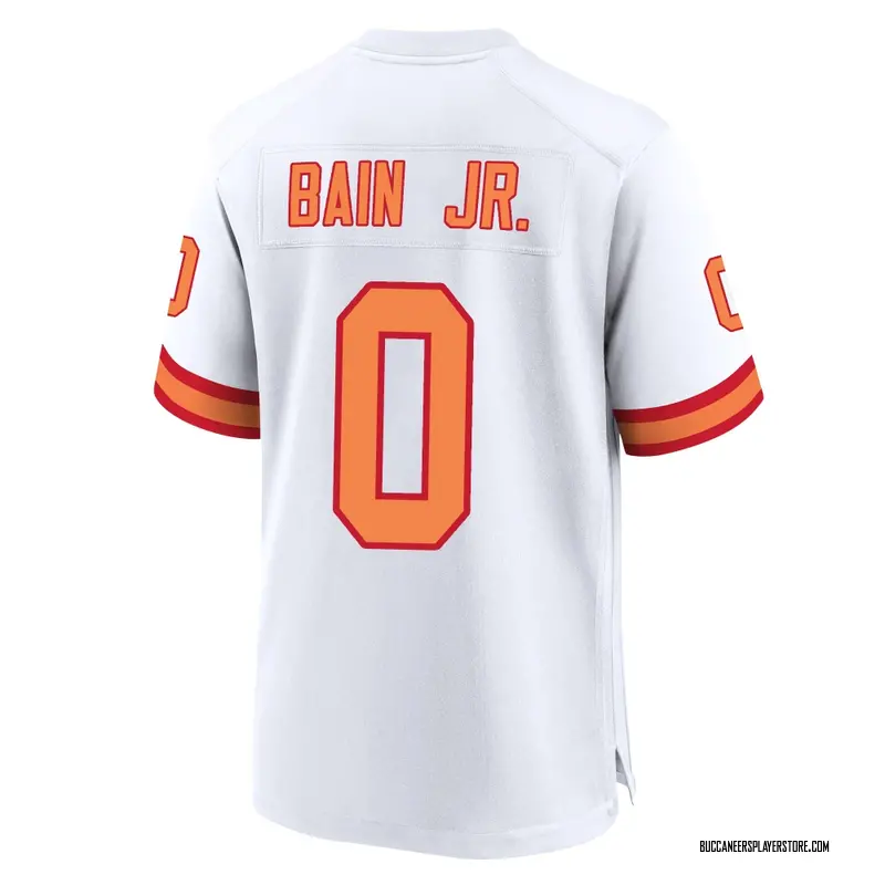 Nike Rueben Bain Jr. Tampa Bay Buccaneers Game White '76 50th Season Jersey - Youth