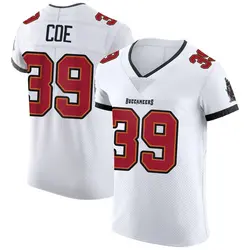 Nike Ryan Coe Tampa Bay Buccaneers Elite White Vapor Jersey - Men's
