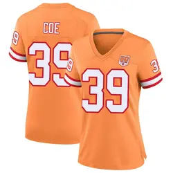 Nike Ryan Coe Tampa Bay Buccaneers Game Cream sicle 50th Season Jersey - Women's