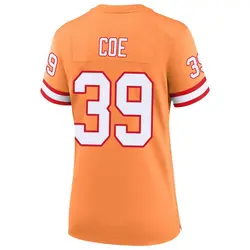 Nike Ryan Coe Tampa Bay Buccaneers Game Cream sicle 50th Season Jersey - Women's