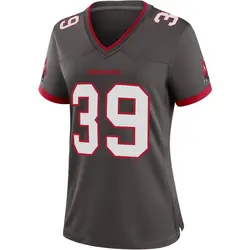 Nike Ryan Coe Tampa Bay Buccaneers Game Pewter Alternate Jersey - Women's