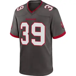 Nike Ryan Coe Tampa Bay Buccaneers Game Pewter Alternate Jersey - Youth