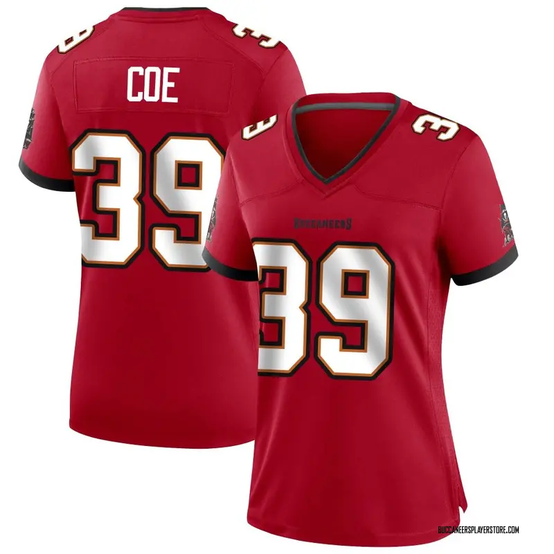 Nike Ryan Coe Tampa Bay Buccaneers Game Red Team Color Jersey - Women's