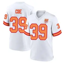 Nike Ryan Coe Tampa Bay Buccaneers Game White '76 50th Season Jersey - Men's