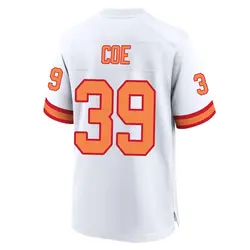 Nike Ryan Coe Tampa Bay Buccaneers Game White '76 50th Season Jersey - Men's