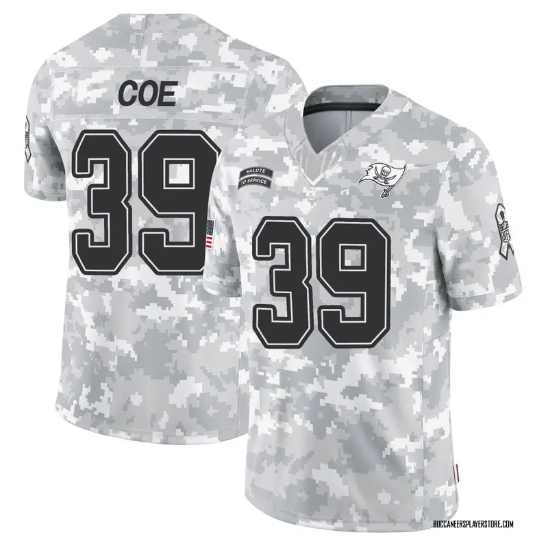 Nike Ryan Coe Tampa Bay Buccaneers Limited Arctic Camo 2024 Salute to Service Jersey - Youth