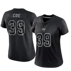 Nike Ryan Coe Tampa Bay Buccaneers Limited Black Reflective Jersey - Women's