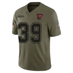 Nike Ryan Coe Tampa Bay Buccaneers Limited Olive 2025 Salute to Service Jersey - Youth