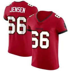Nike Ryan Jensen Tampa Bay Buccaneers Elite Red Vapor Jersey - Men's