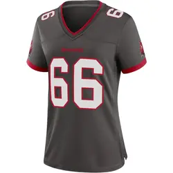 Nike Ryan Jensen Tampa Bay Buccaneers Game Pewter Alternate Jersey - Women's
