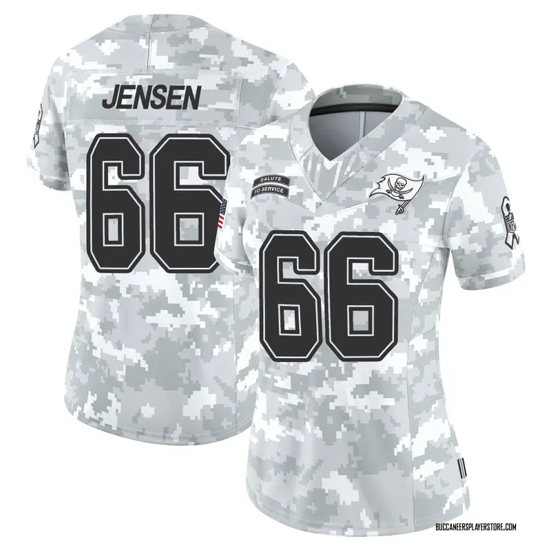 Nike Ryan Jensen Tampa Bay Buccaneers Limited Arctic Camo 2024 Salute to Service Jersey - Women's