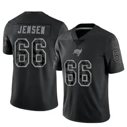 Nike Ryan Jensen Tampa Bay Buccaneers Limited Black Reflective Jersey - Men's