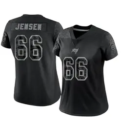 Nike Ryan Jensen Tampa Bay Buccaneers Limited Black Reflective Jersey - Women's