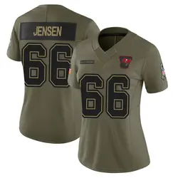 Nike Ryan Jensen Tampa Bay Buccaneers Limited Olive 2025 Salute to Service Jersey - Women's