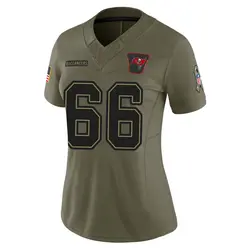 Nike Ryan Jensen Tampa Bay Buccaneers Limited Olive 2025 Salute to Service Jersey - Women's