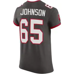 Nike Ryan Johnson Tampa Bay Buccaneers Elite Pewter Alternate Vapor Jersey - Men's