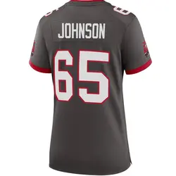 Nike Ryan Johnson Tampa Bay Buccaneers Game Pewter Alternate Jersey - Women's