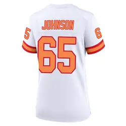 Nike Ryan Johnson Tampa Bay Buccaneers Game White '76 Jersey - Women's
