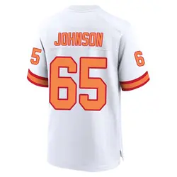 Nike Ryan Johnson Tampa Bay Buccaneers Game White '76 Jersey - Youth