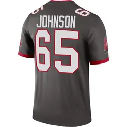 Nike Ryan Johnson Tampa Bay Buccaneers Legend Pewter Alternate Jersey - Men's