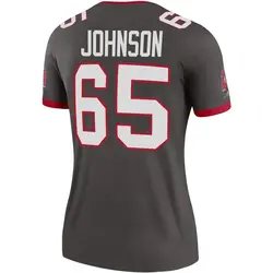 Nike Ryan Johnson Tampa Bay Buccaneers Legend Pewter Alternate Jersey - Women's