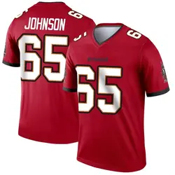 Nike Ryan Johnson Tampa Bay Buccaneers Legend Red Jersey - Men's