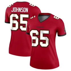 Nike Ryan Johnson Tampa Bay Buccaneers Legend Red Jersey - Women's