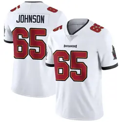 Nike Ryan Johnson Tampa Bay Buccaneers Limited White Vapor Untouchable Jersey - Youth