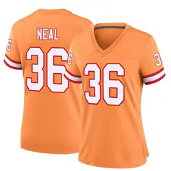 Nike Ryan Neal Tampa Bay Buccaneers Game Orange Throwback Jersey - Women's